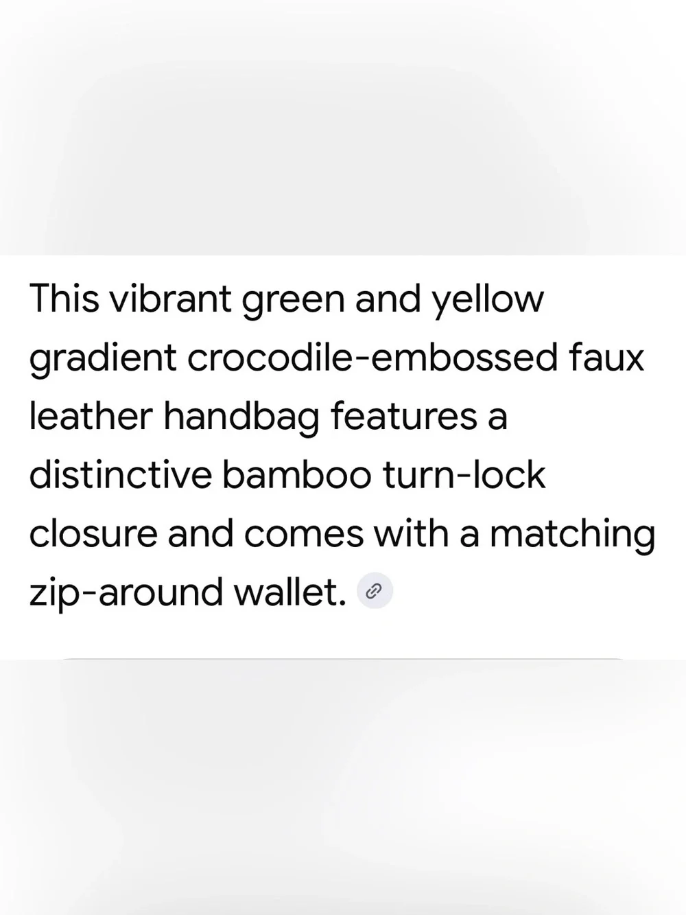 Iridescent Green Croc-Embossed Top-Handle Satchel